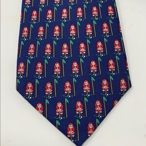 Santa Golf Tie